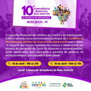 10º Conferência Municipal dos direitos da criança e do adolescente
